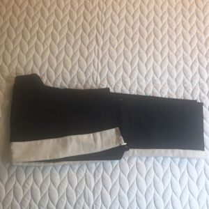 WHBM tuxedo dress pants